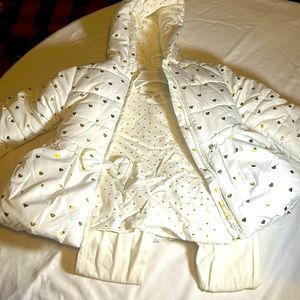 Little me Golden Hearts Print